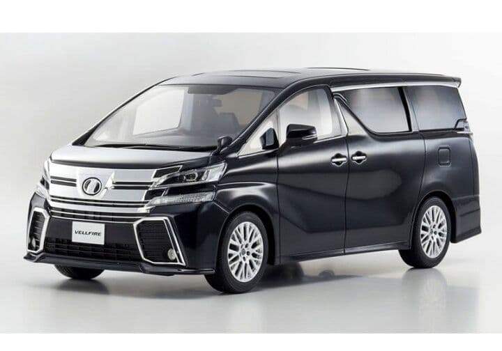 1/18京商サムライトヨタヴェルファイア ミニカー レジンモデル