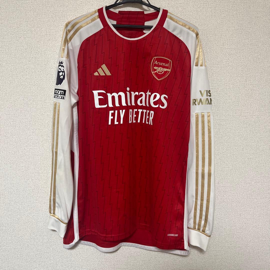 アーセナル 23/24 長袖ユニフォーム　ガブリエル　ジェズス　9番　fcFA