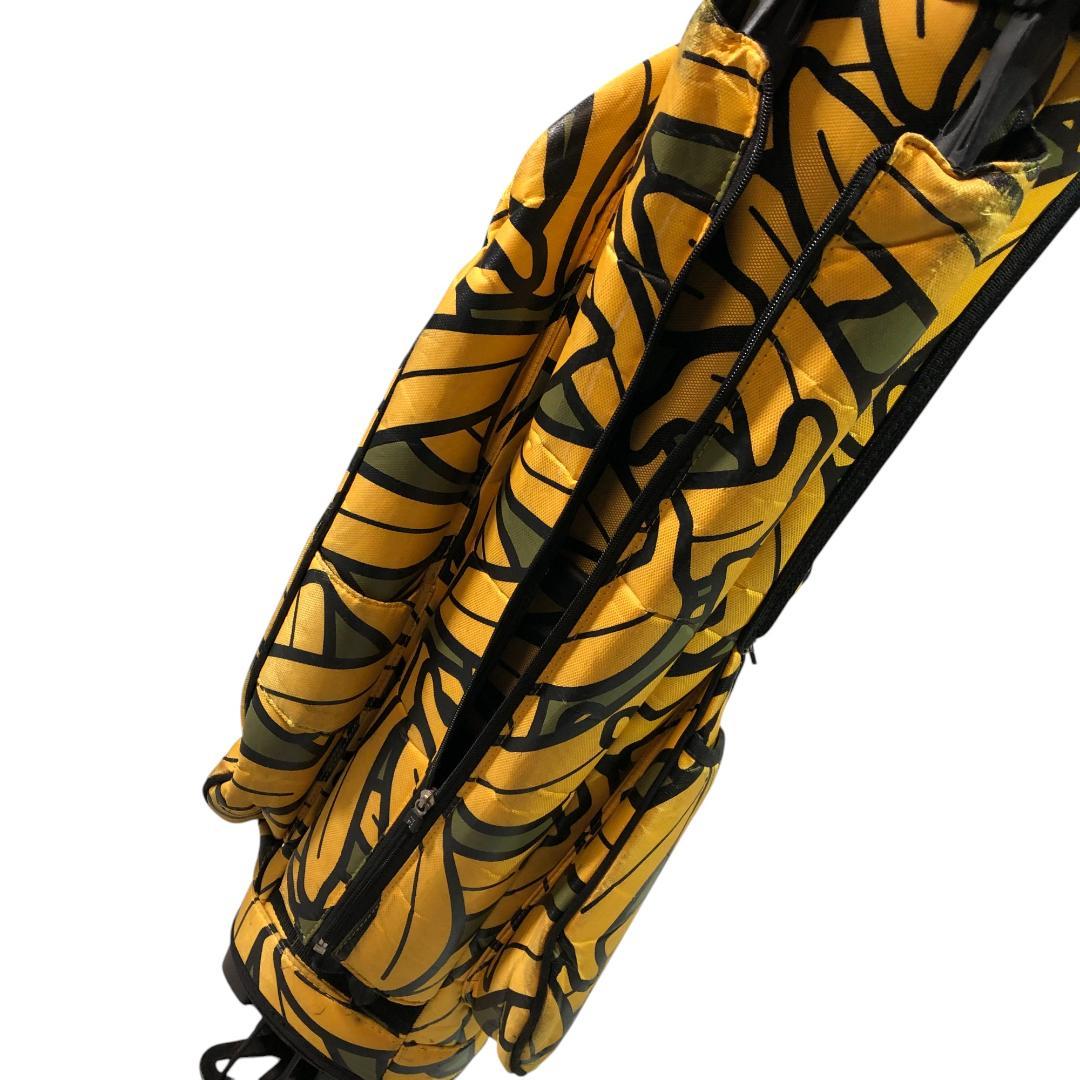 PEARLY GATES パーリーゲイツ スタンド付き キャディバッグ イエロー