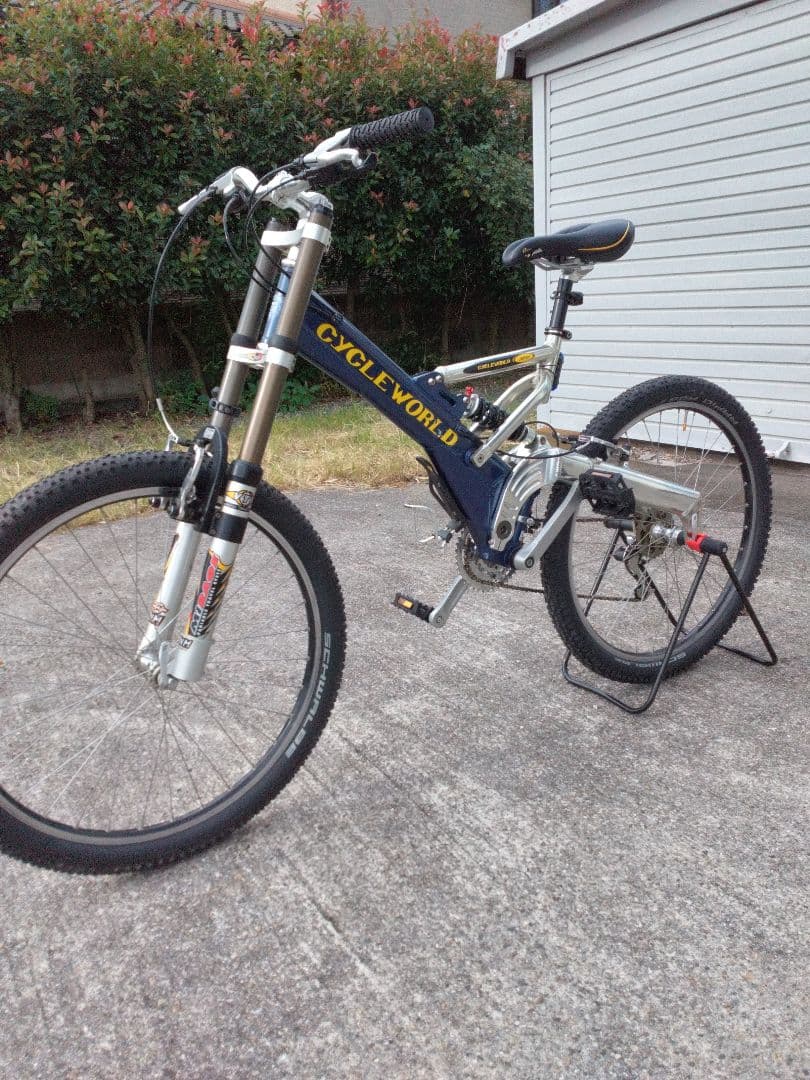サイクルワールド フルサス マウンテンバイク (希少) オールドMTB