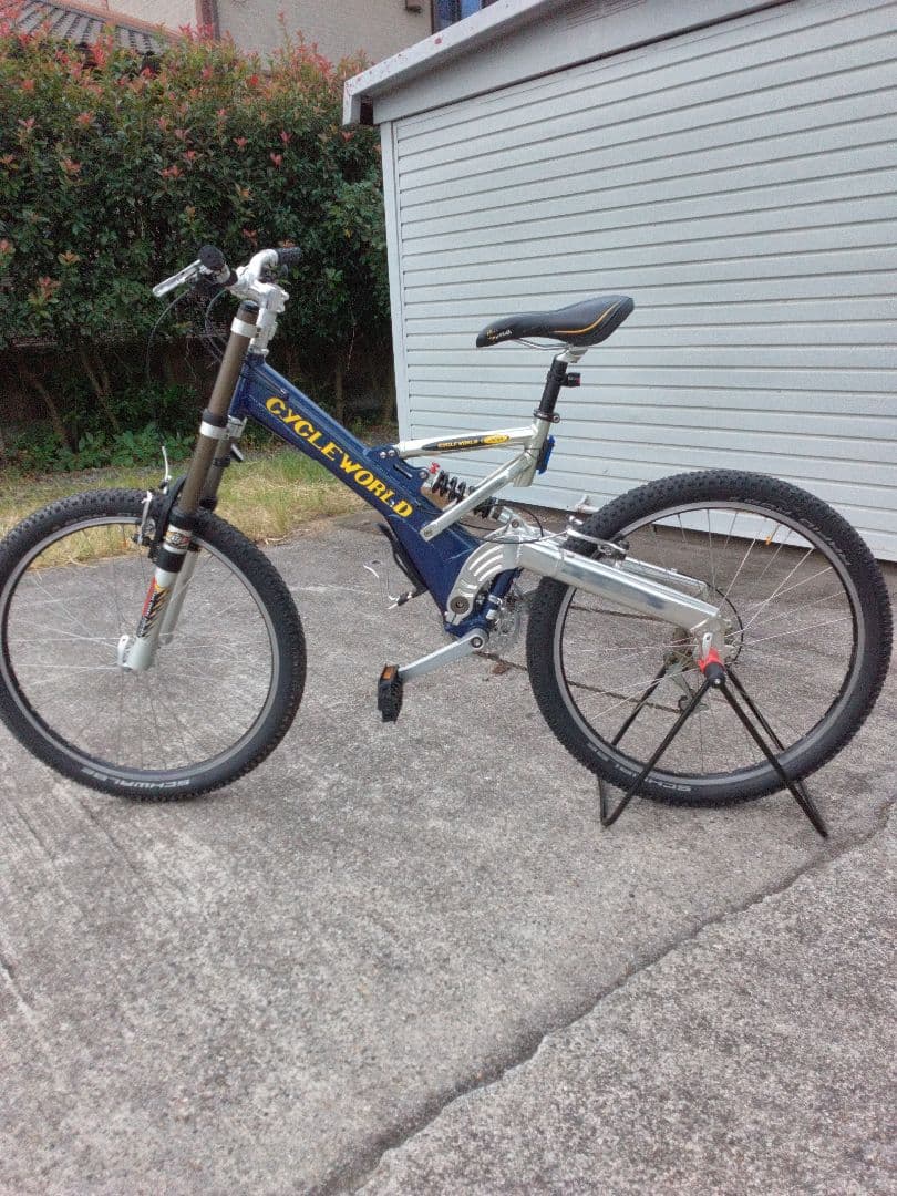 サイクルワールド フルサス マウンテンバイク (希少) オールドMTB