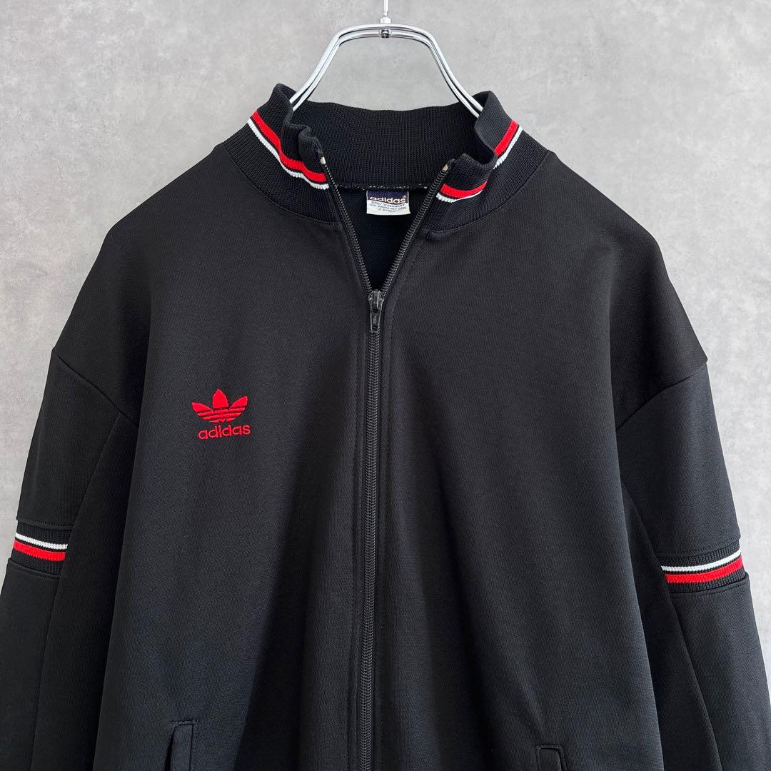 80s デサント製 adidas アディダス トラックジャケット ヴィンテージ