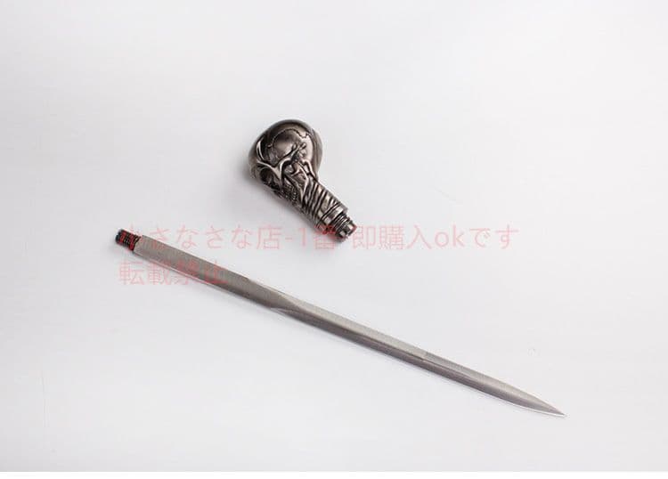 黒執事シエルコス道具髑髏頭杖剣 古兵器 武具 刀装具 日本刀 模造刀 居合刀