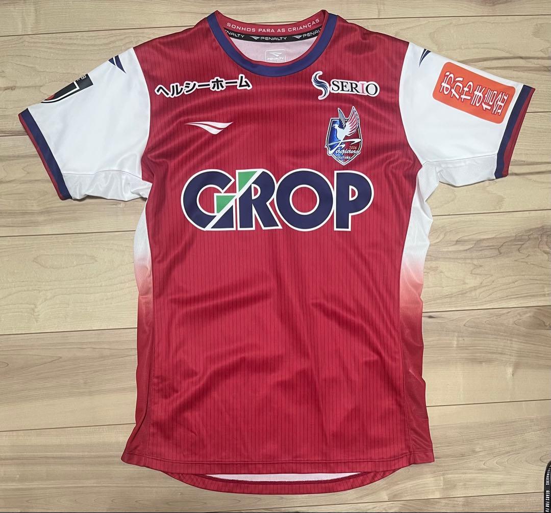 Jリーグ ファジアーノ岡山 2025シーズンオーセンティックユニフォーム 江坂任