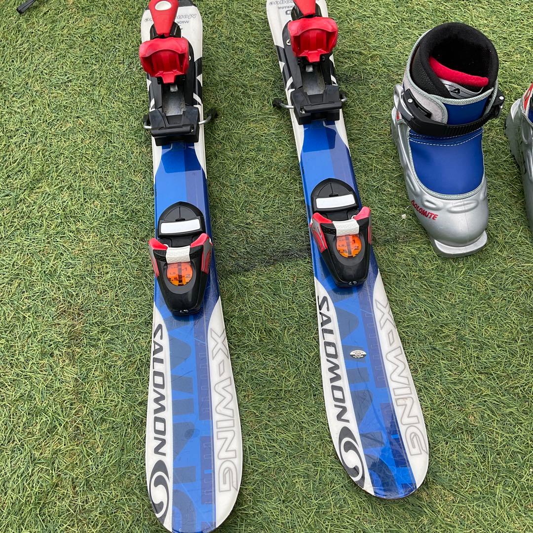 SALOMON X-WING キッズブーツ 板70cm ブーツ17cm18cm