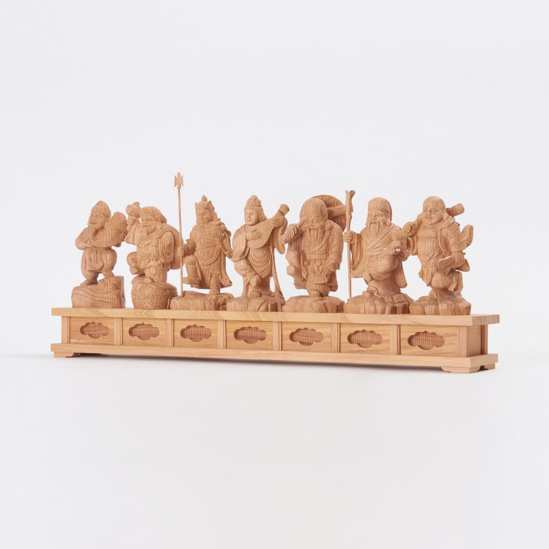 欅　踊り七福神　15ｃｍ #018