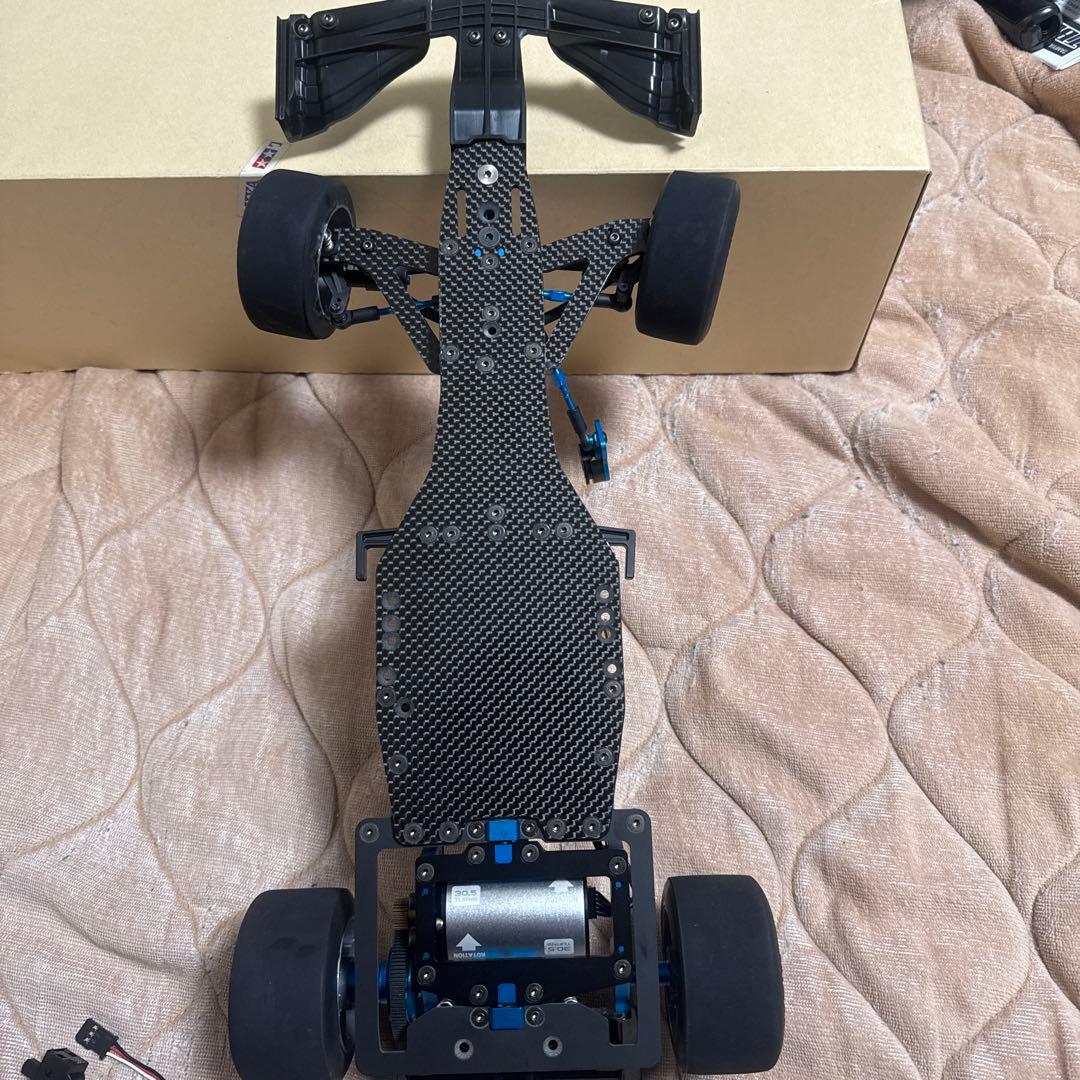 TAMIYA TRF104 シャーシキット 1/10組立済み未走行他
