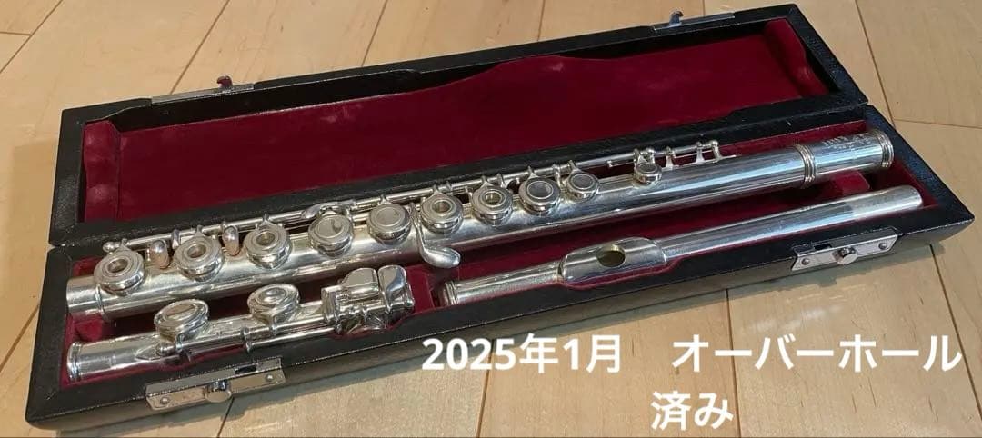 SANKYO フルートArtist RC リングキー　総銀　オーバーホール済み