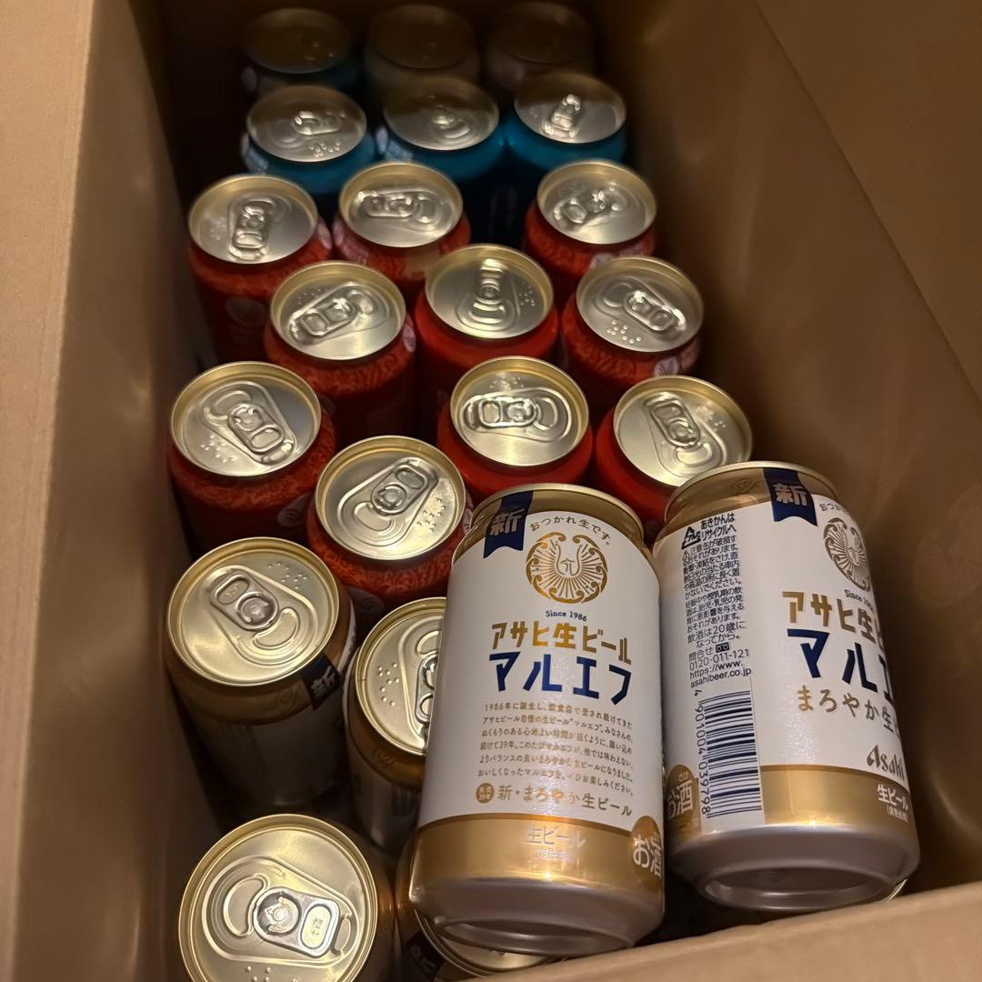 ④ お酒 生ビール まとめ売り 54本