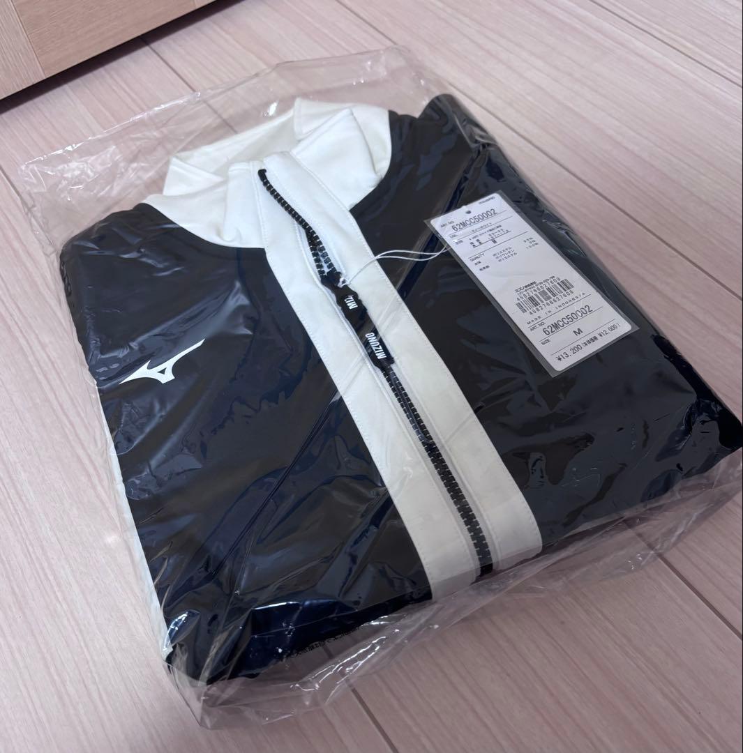 Mizuno ストレッチスウェットジャケット/スノーホワイト