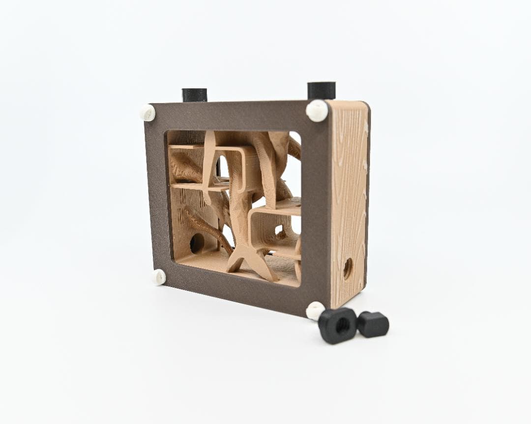 Hybrid Nest 2 side type Wood ・ガラスアリ飼育ケース