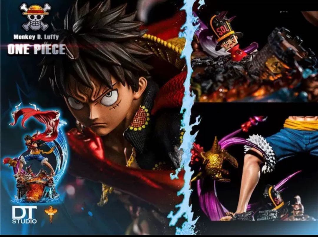 ワンピース　モンキー　D・ルフィ　ガレージキット　フィギュア　完成品