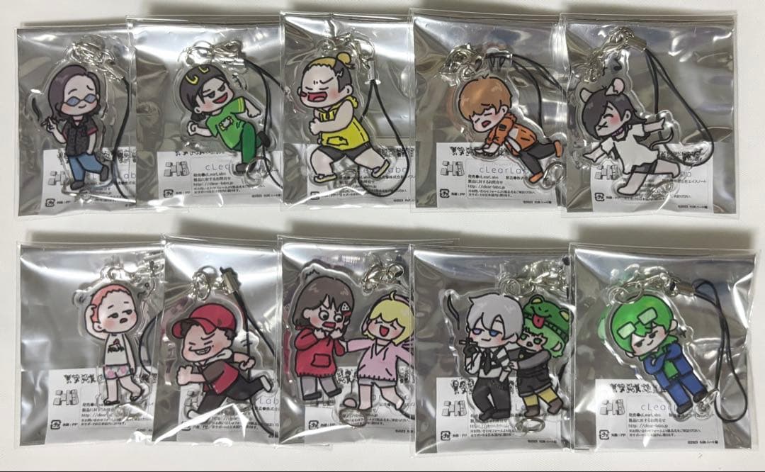 KUN ニート部 ぶらぶらアクキー セミコンプセット