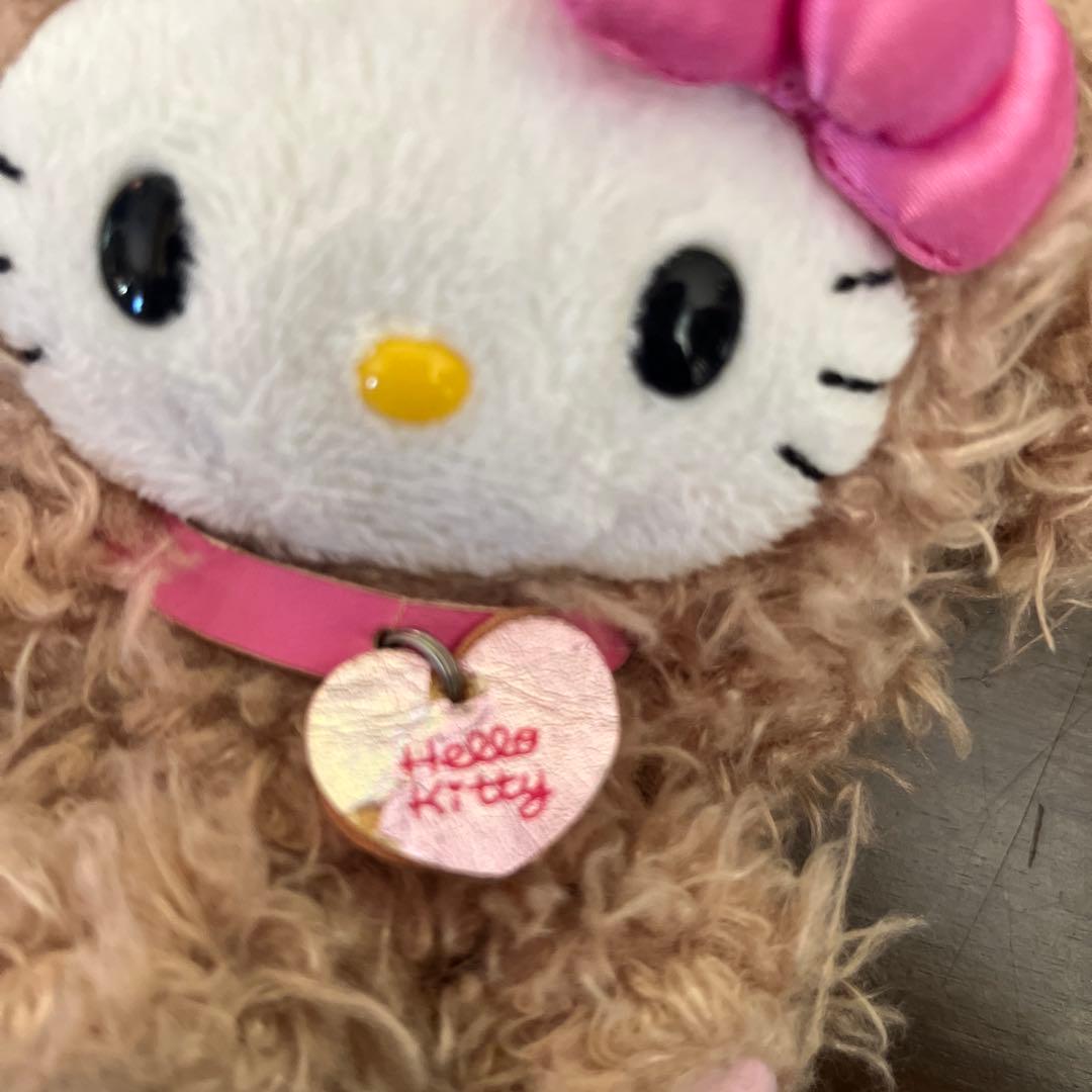 希少品 ハローキティ トイプードルぬいぐるみ マスコット 2013年