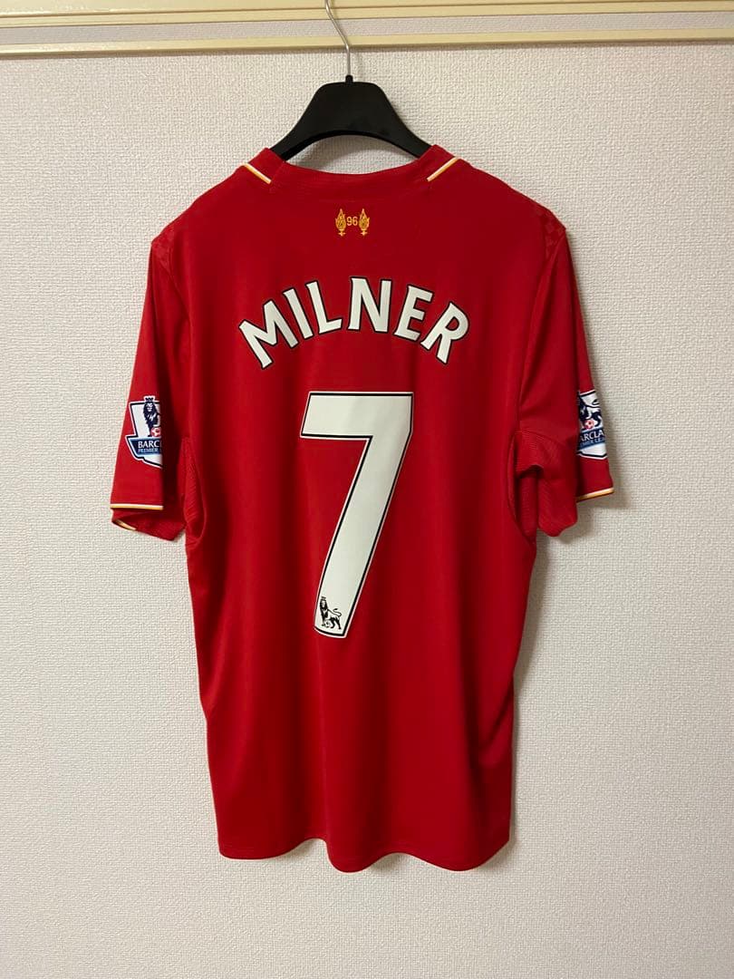 【現地購入】リバプール ミルナー 7番 シャツ