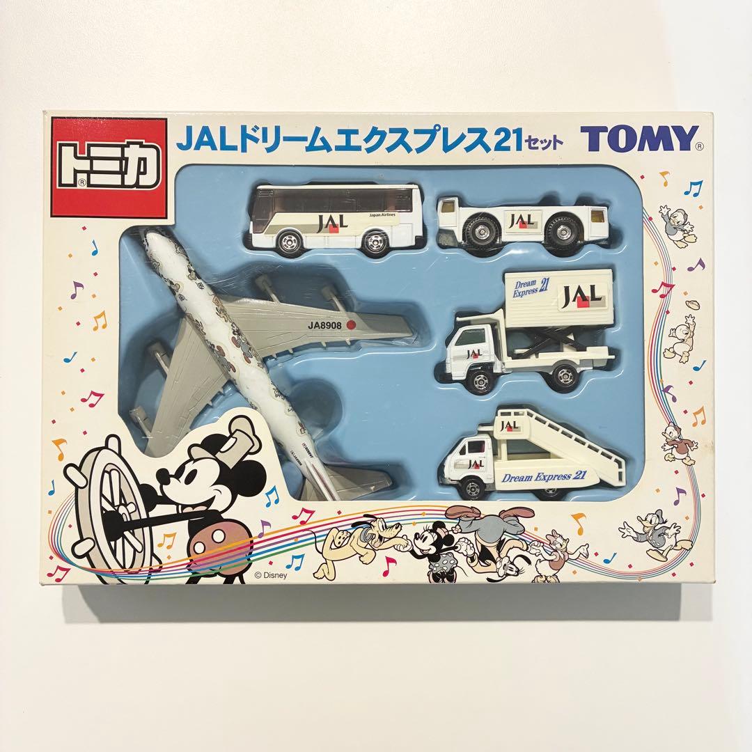 【美品】TOMY トミカ JALドリームエクスプレス21セット ディズニー