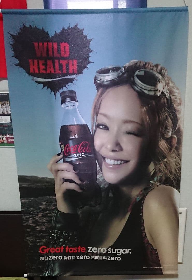 安室奈美恵 コカ・コーラ タペストリー