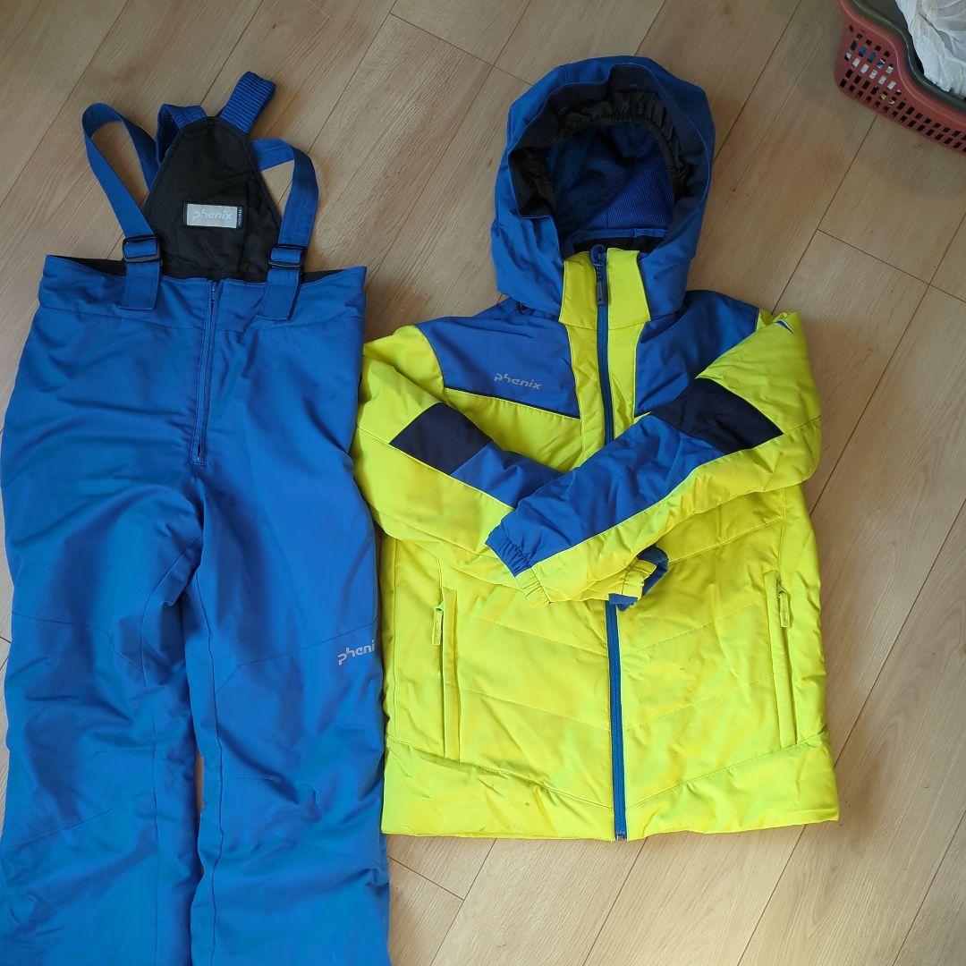 Phoenix スキースウェア 子ども用 サイズ160 青・黄