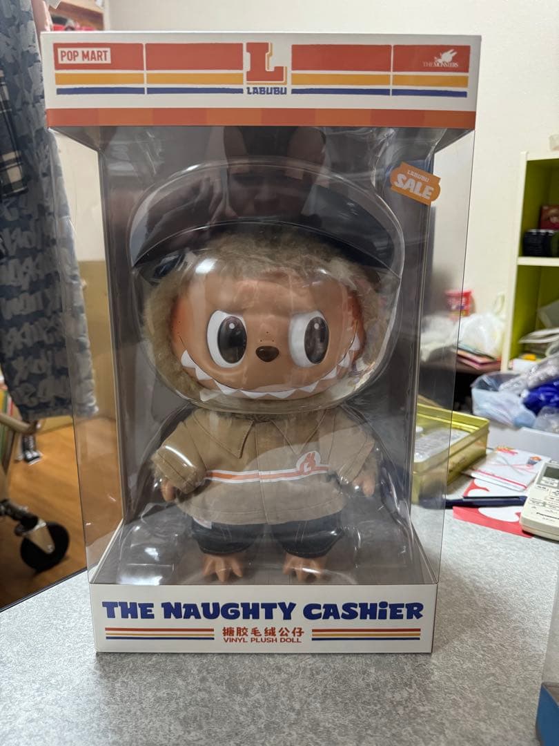 ぬいぐるみ POP MART THE NAUGHTY CASHIER LABUBU