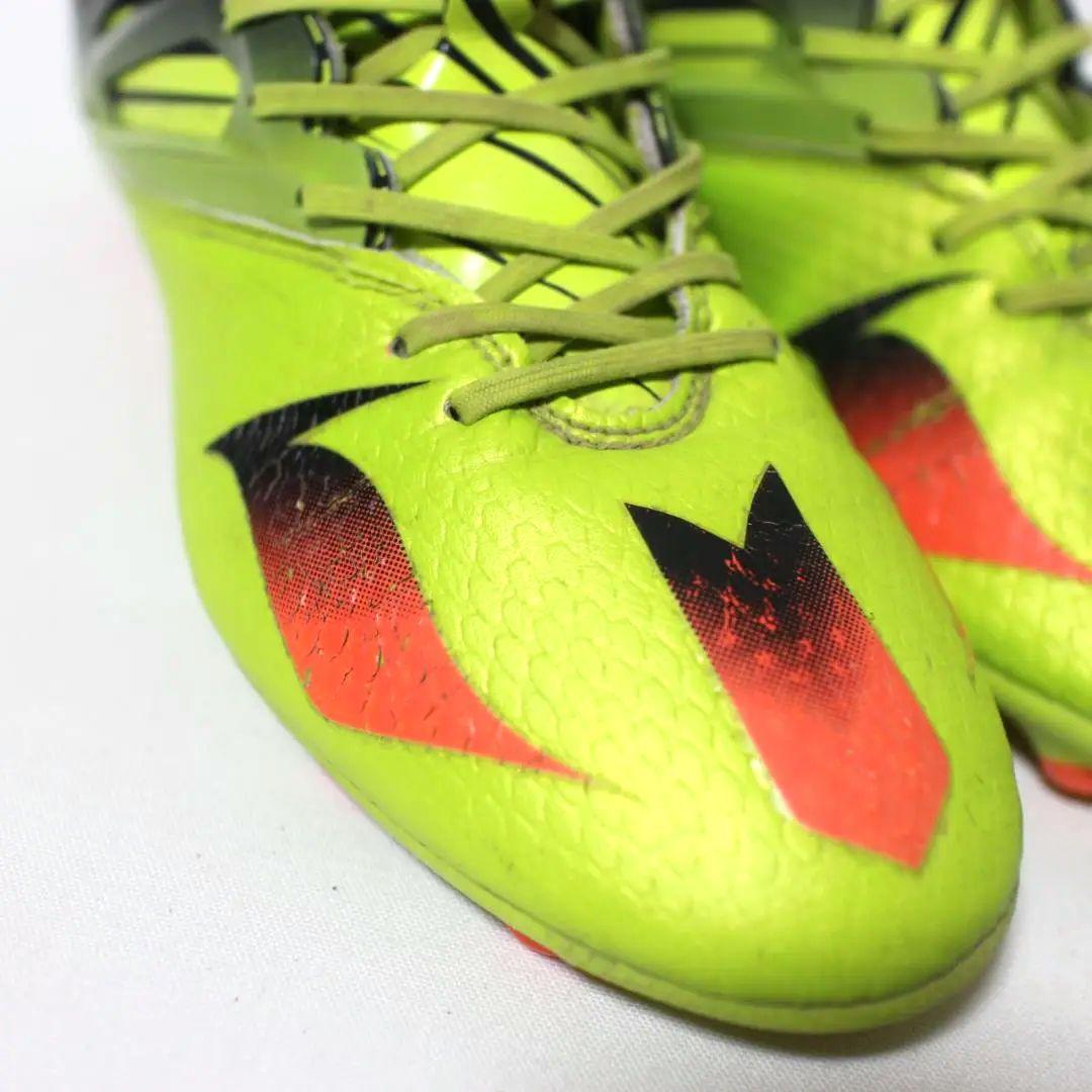 【美品 希少サイズ】23cm adidas メッシ15.1 使用モデル スパイク