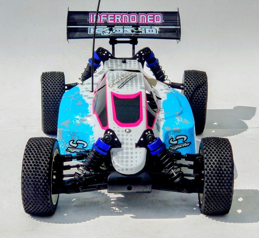 美品！京商 Inferno Neo 1/8GPシャーシ 3Pクラッチ一式付