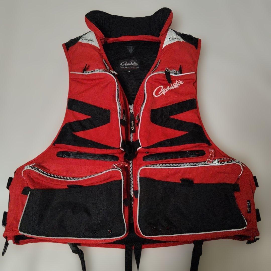 がまかつ　磯　フローティングベスト 　枕付き　3Lサイズ