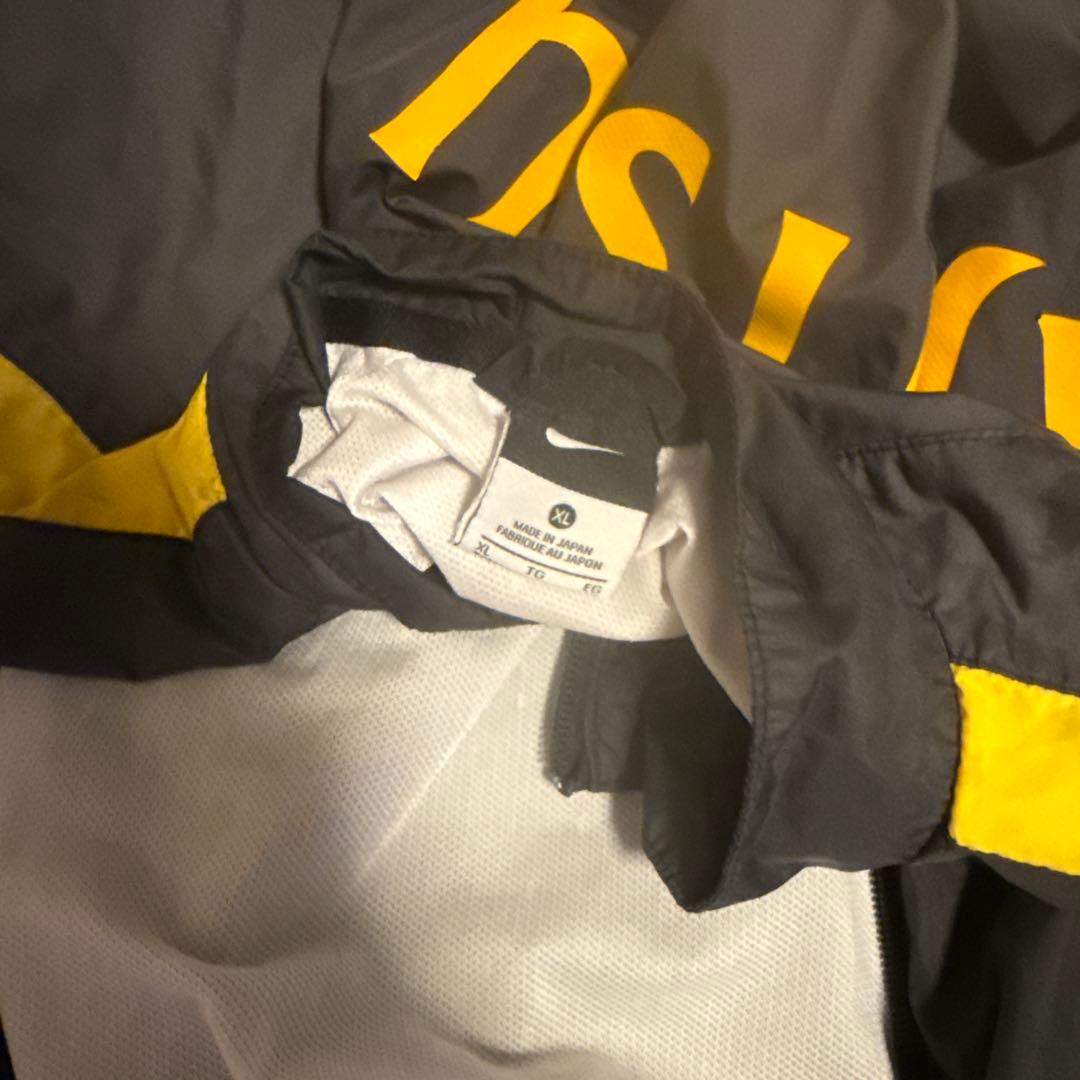 【鹿児島実業サッカー】ウィンドブレーカー 黒/黄色