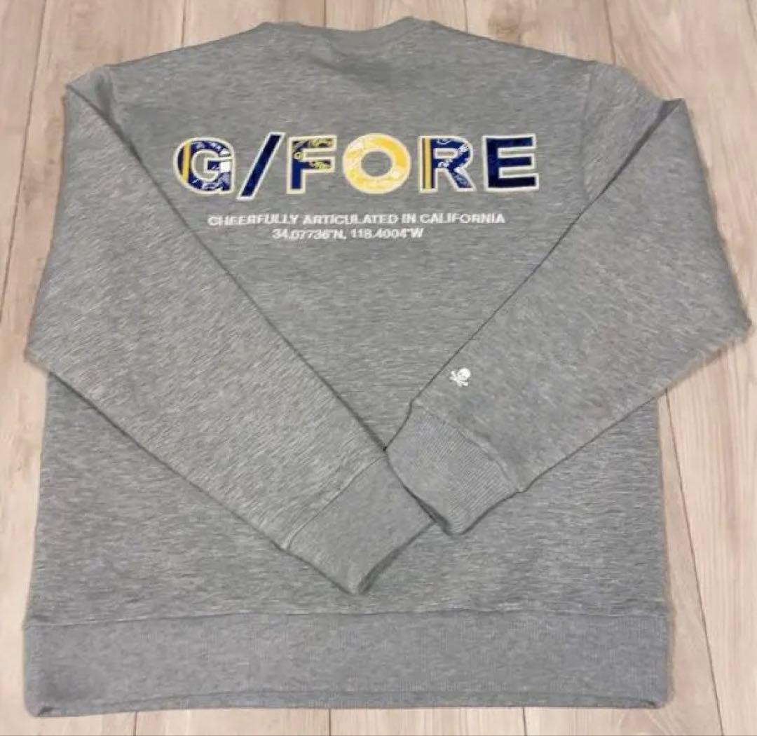 G/FORE メンズ　グレー トレーナー