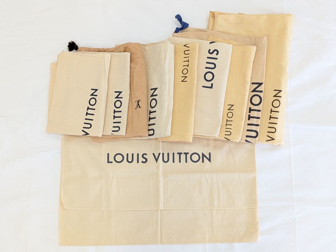 LOUIS VUITTON ルイヴィトン 布袋 巾着 10枚セット 大きめサイズ