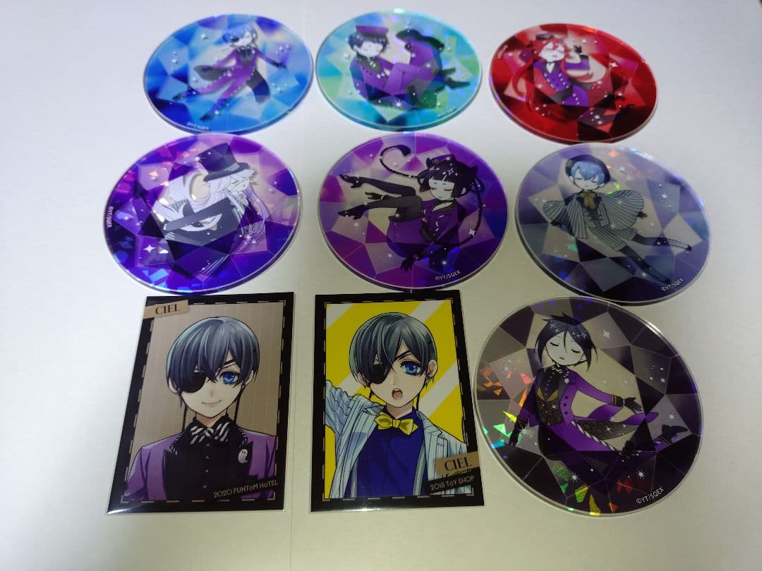 黒執事 Black Label　アクリルコースター　コンプリートセット　シエル