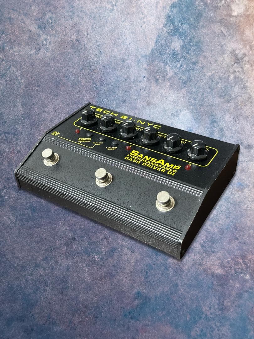 【スイッチ不具合あり】Tech 21 SansAmp Bass D