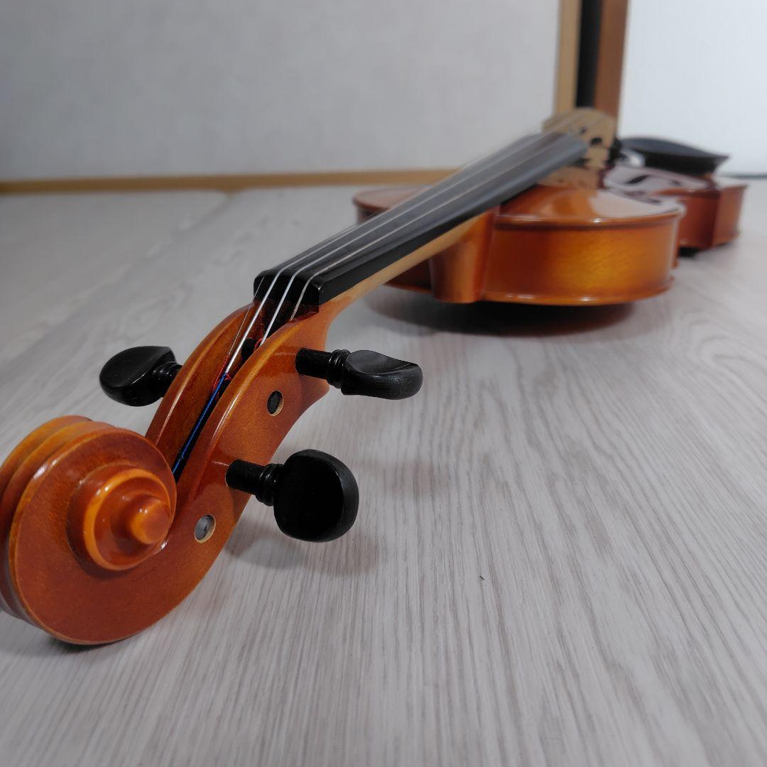 4/4 No.280 SUZUKI VIOLIN 弓・肩当て付