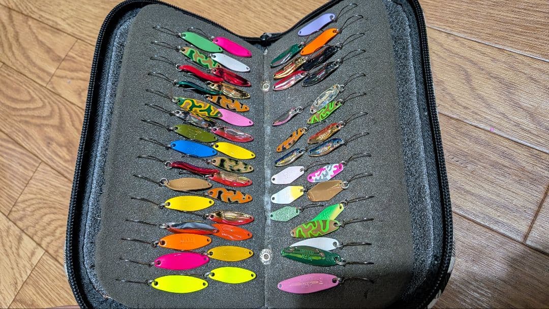 美品 シマノ カーディフ スプーンセット 138枚 管釣り