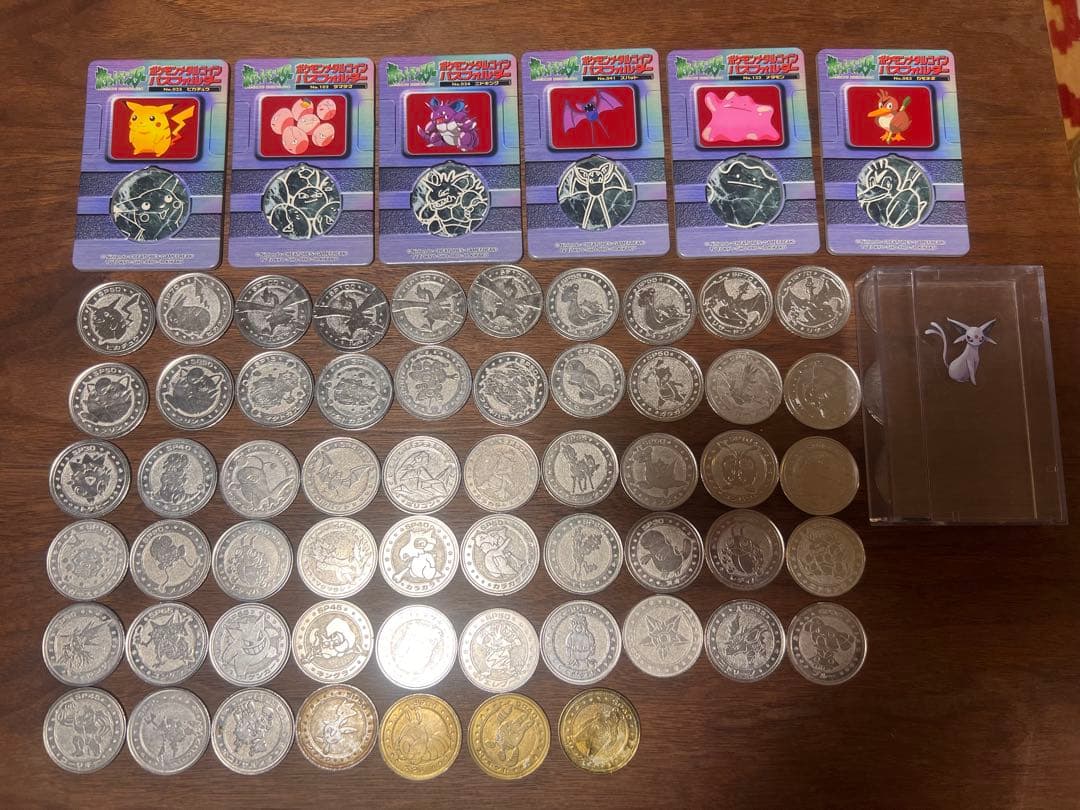 ポケモンメタル57枚　 メタルパスフォルダー6枚