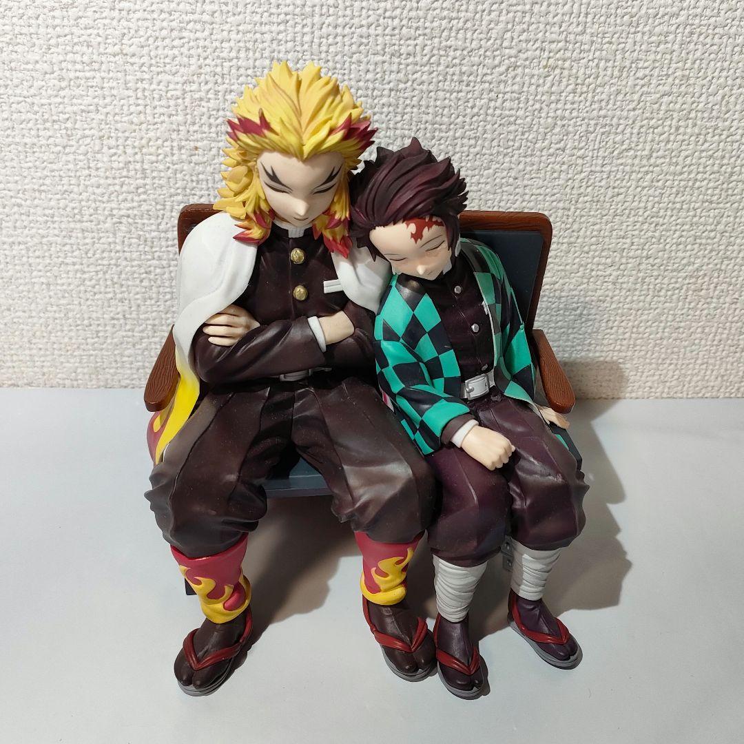 ☆　一番くじ　b　繋いだ軌跡　鬼滅の刃フィギュア　炭治郎　煉獄杏寿郎　☆