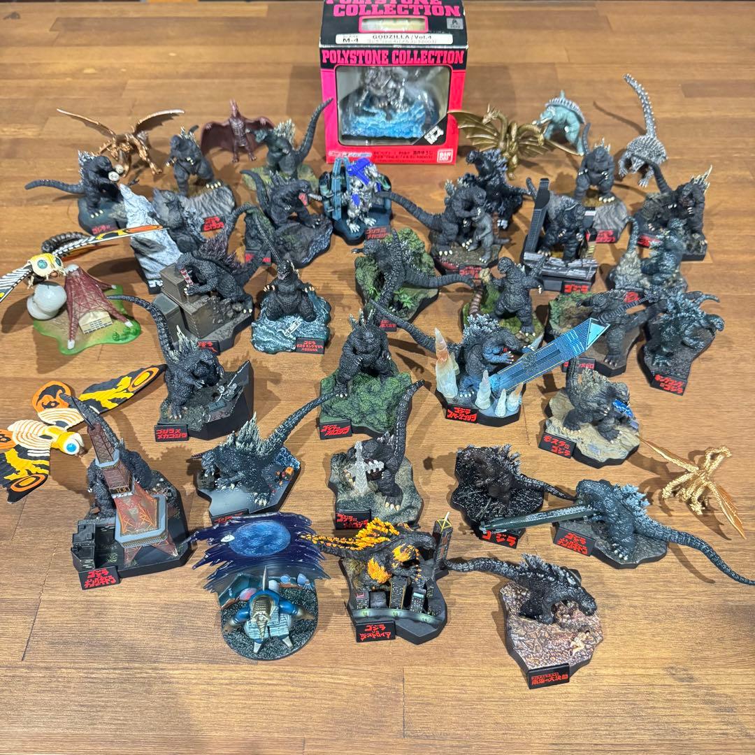 ゴジラ ポリストーンコレクション フィギュア 40個セット