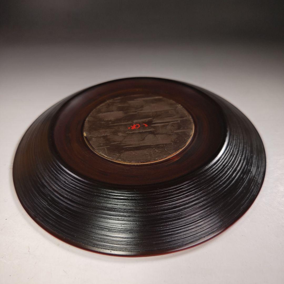 ウ243 盆『堀内宗完（兼中斎）極箱』『山中塗　こま菓子盆』茶道具