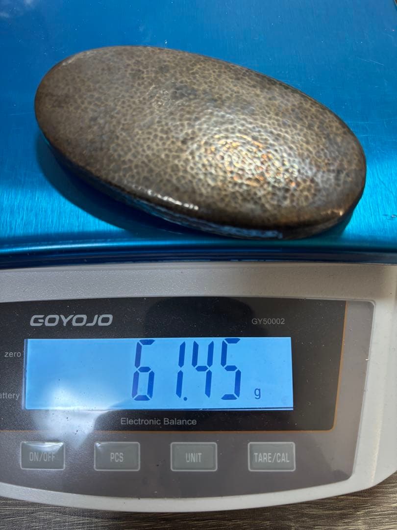 【純銀製】ボンボニエール61.4g！純銀刻印有り！ピルケースや物入れ、鋳つぶし