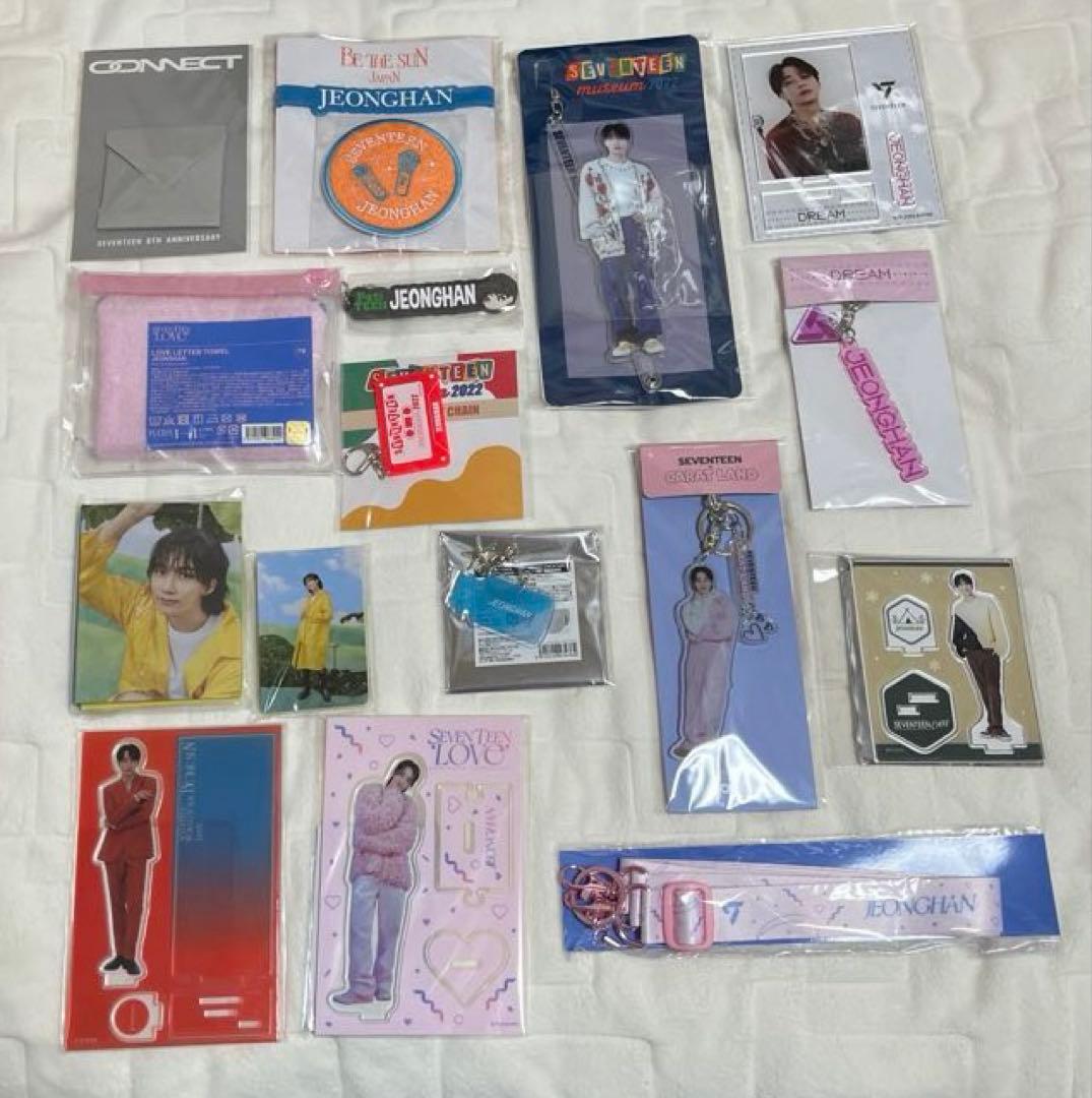 seventeen ジョンハン　トレカ　アクスタ　carat盤　まとめ売り