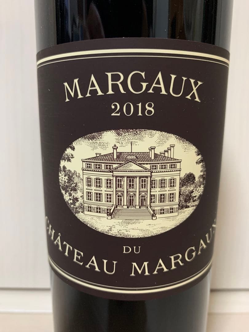 マルゴー・デュ・シャトー・マルゴー　2018年