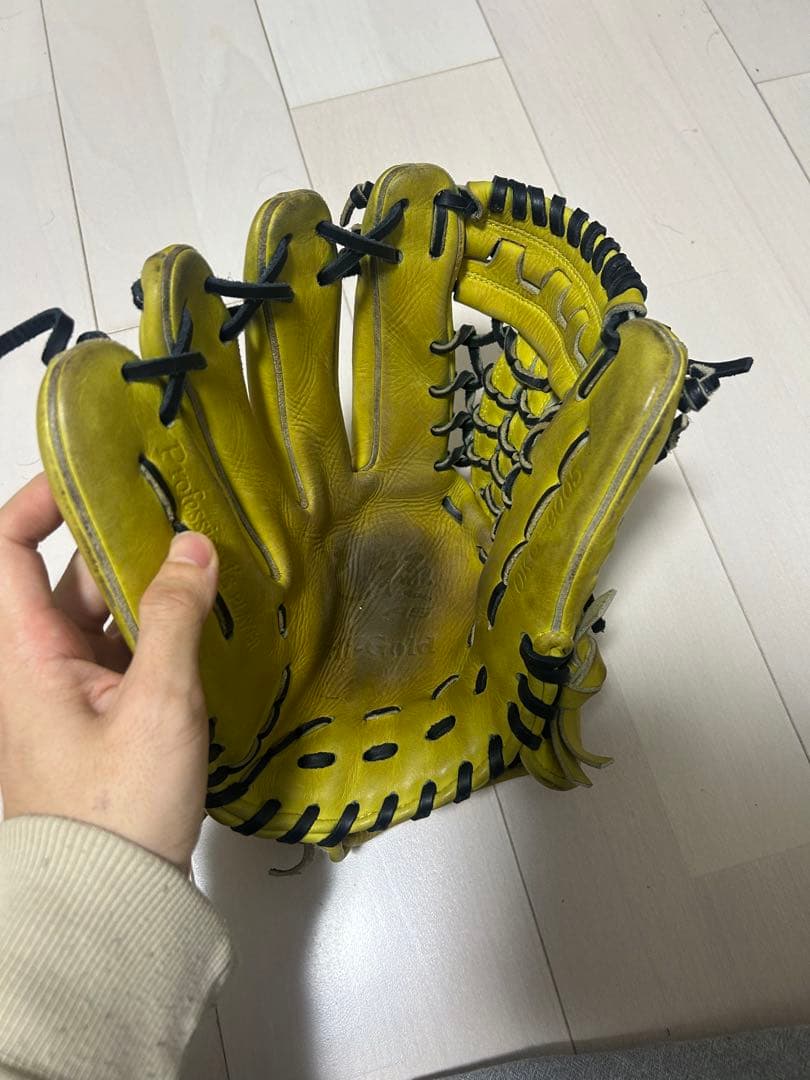 ハイゴールド　軟式グラブ　己極