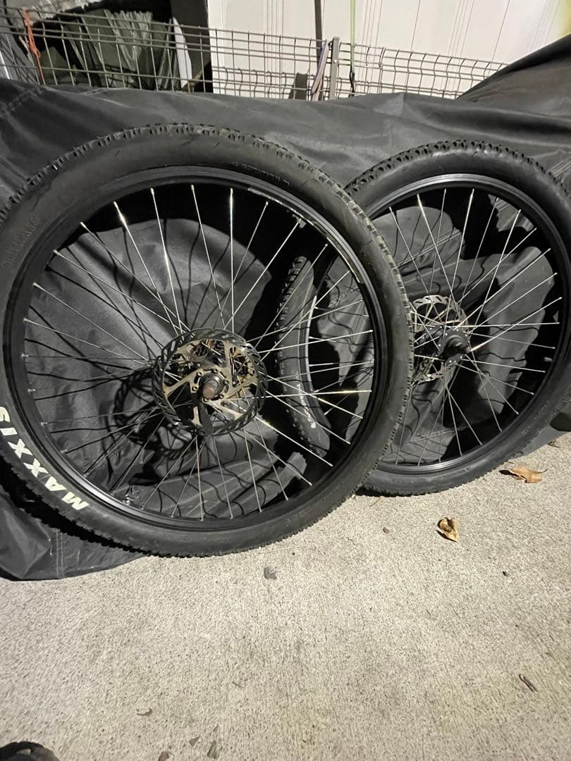 26インチ MTB ホイールセット