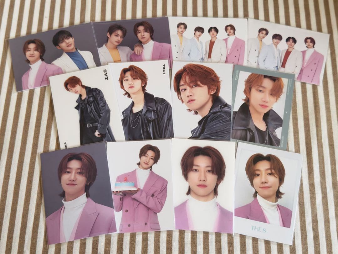 SEVENTEEN THE8 ミンハオ HARE トレカ 12枚セット