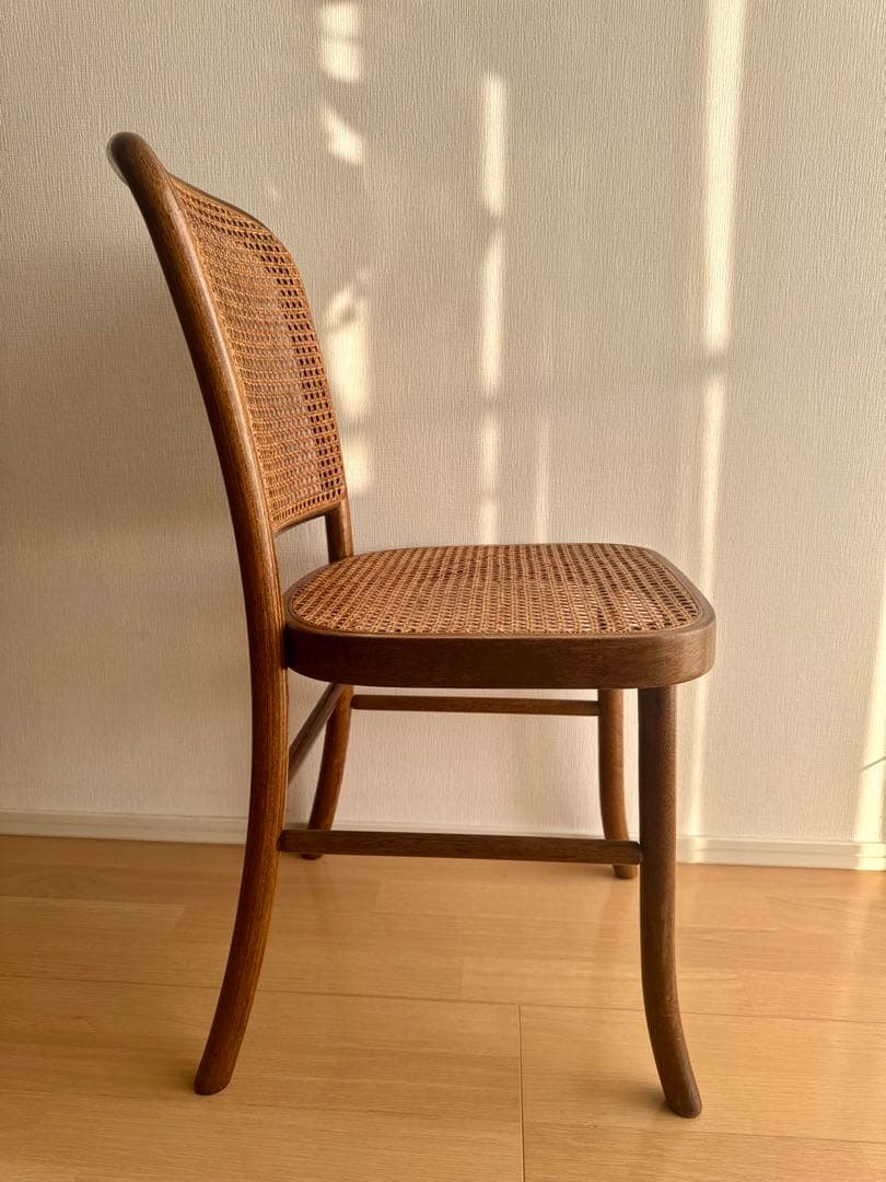 籐・ラタン　猫足アンティーク椅子　65年前の昭和レトロ