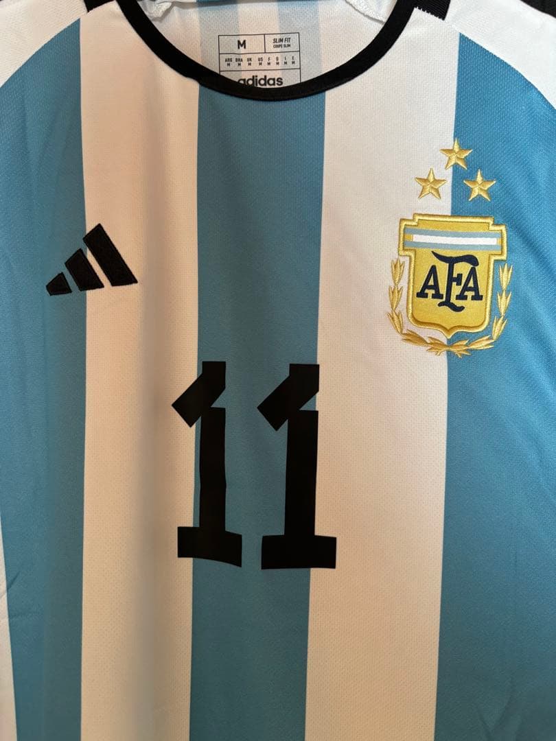 【新品】アルゼンチン代表　ディ・マリア　Mサイズ2022 レプリカ　ユニホーム