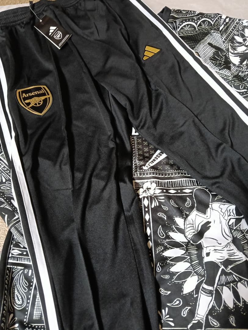 アーセナル adidas プレマッチユニフォーム Mサイズ