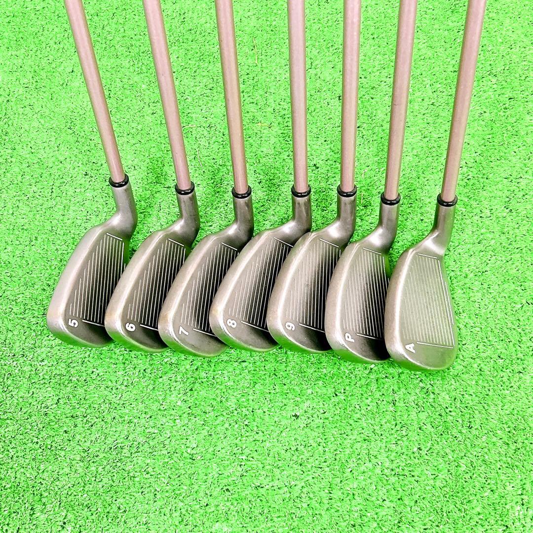 キャロウェイ　グレートビックバーサ　レディース　アイアンセット　ゴルフクラブ　L