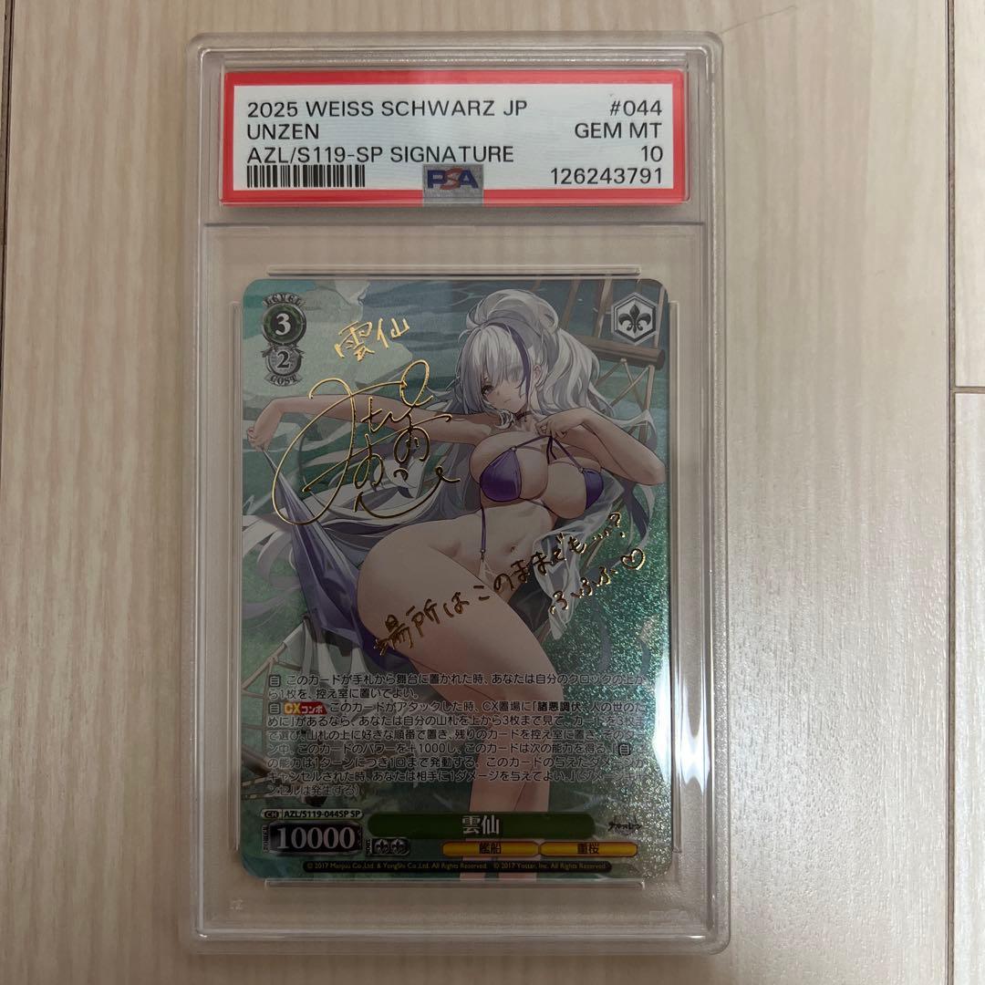 雲仙 SP PSA10 ヴァイスシュヴァルツ S119-044