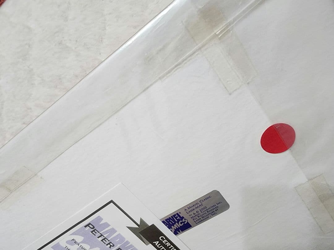 スパイダーマン　レーザーアート