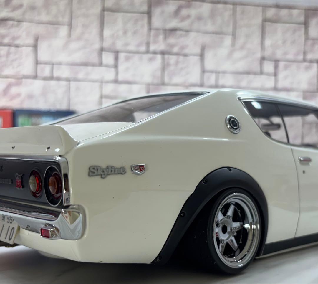1/12ミニカー　IG 日産スカイラインケンメリ GTRロンシャン深リムカスタム